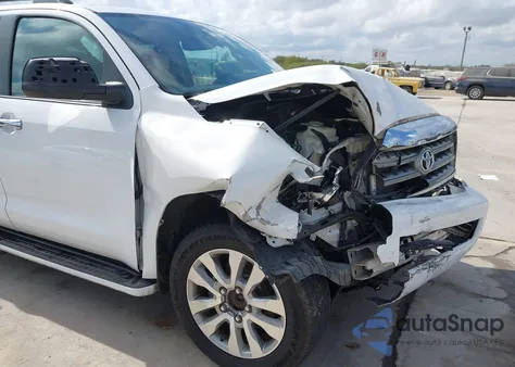 2013 Toyota Sequoia Limited 5.7L V8 z USA, uszkodzony, nr VIN 5TDKY5G16DS048019